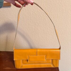 Mustard Yellow Nine West Handbag Purse